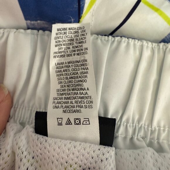 JOE BOXER Big‎ Men's Size XXL Mesh Lined Swim Trunks Shorts Cargo Pocket BLUE - Picture 6 of 6